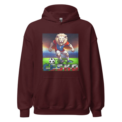 Tschechien EM Fußball Trikot Alternative Unisex-Kapuzenpullover