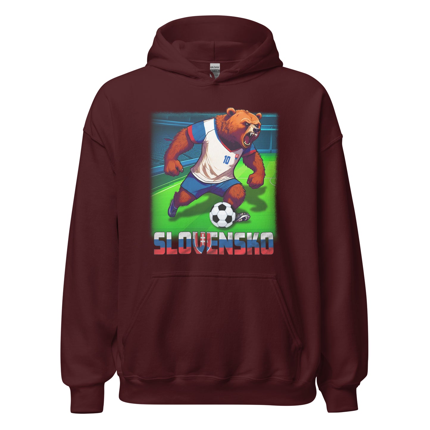 Slowakei EM Fußball Trikot Alternative Unisex-Kapuzenpullover