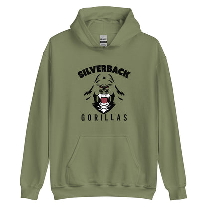 Unisex-Kapuzenpullover "Silverback Gorillas"