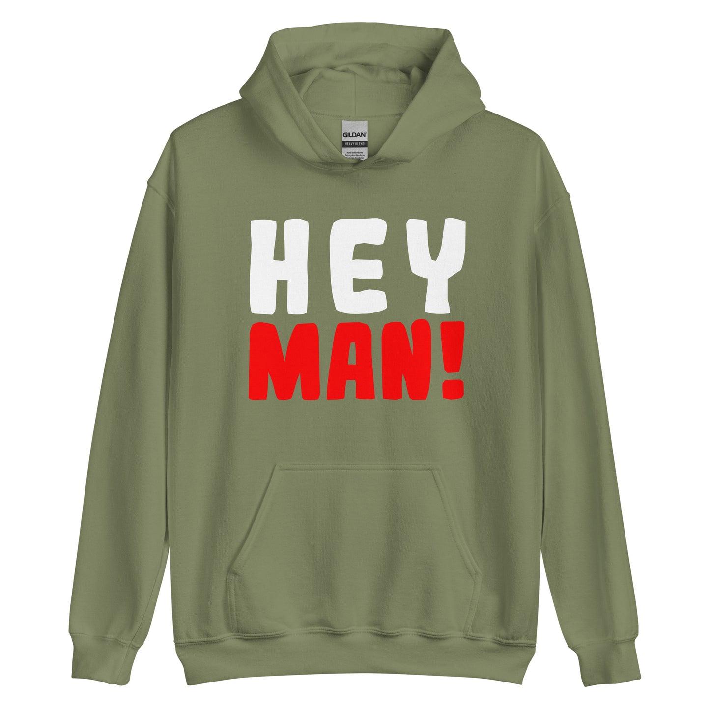 Unisex-Kapuzenpullover "Hey man!"