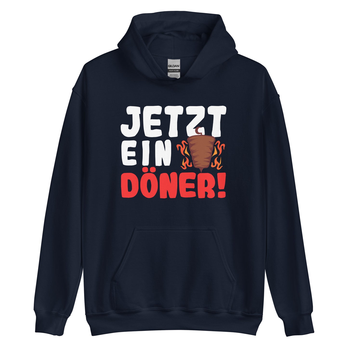 Unisex-Kapuzenpullover "Jetzt ein Döner"