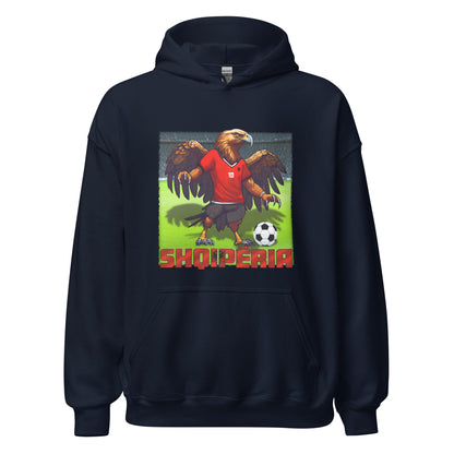 Albanien EM Fußball Trikot Alternative Unisex-Kapuzenpullover