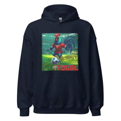 Portugal EM Fußball Trikot Alternative Unisex-Kapuzenpullover