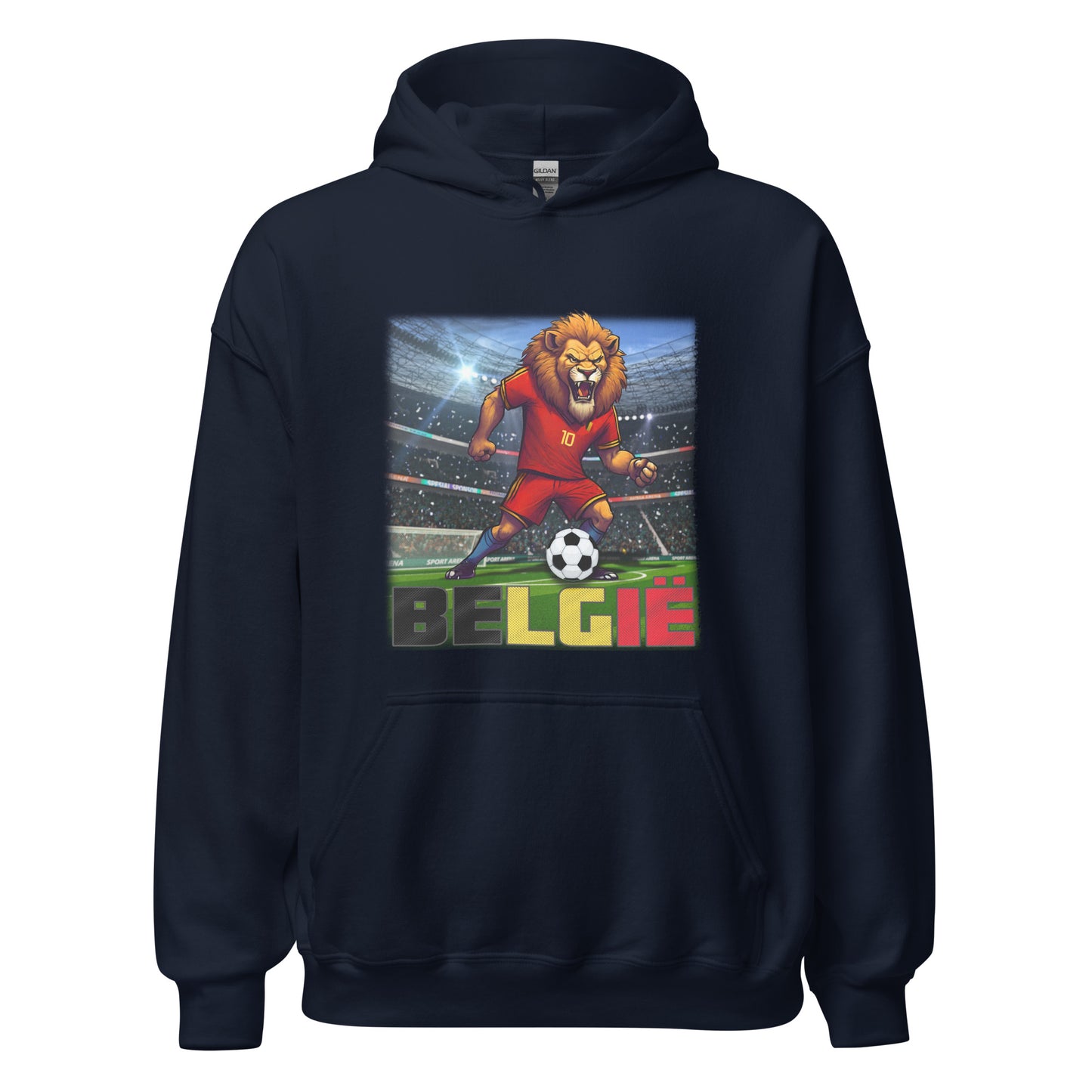 Belgien EM Fußball Trikot Alternative Unisex-Kapuzenpullover