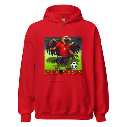 Albanien EM Fußball Trikot Alternative Unisex-Kapuzenpullover