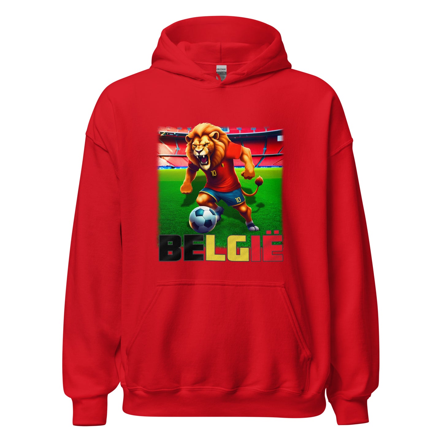 Belgien EM Fußball Trikot Alternative Unisex-Kapuzenpullover