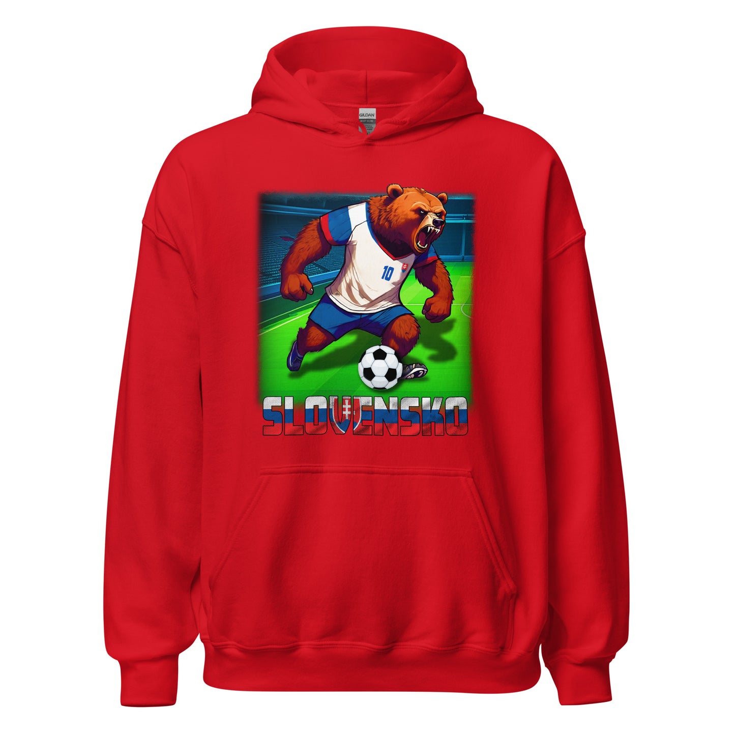 Slowakei EM Fußball Trikot Alternative Unisex-Kapuzenpullover