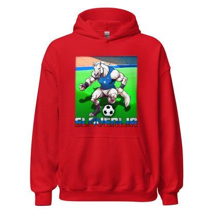 Slowenien EM Fußball Trikot Alternative Unisex-Kapuzenpullover