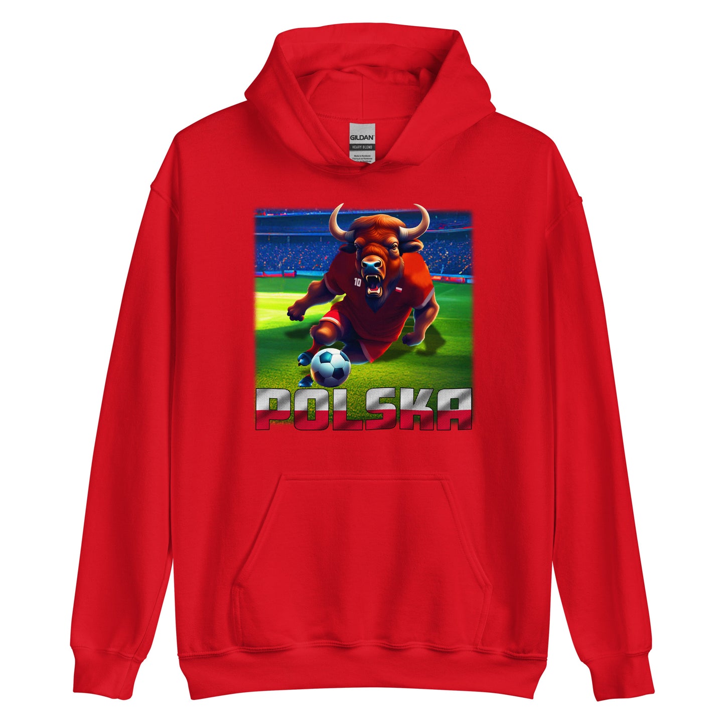 Polen EM Fußball Trikot Alternative Unisex-Kapuzenpullover