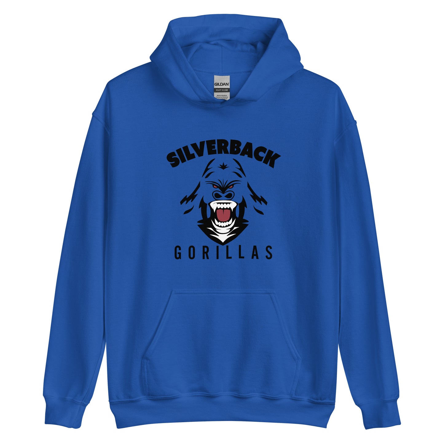 Unisex-Kapuzenpullover "Silverback Gorillas"