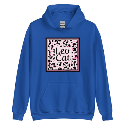 Frauen-Kapuzenpullover Leopard Design "Leo Cat"