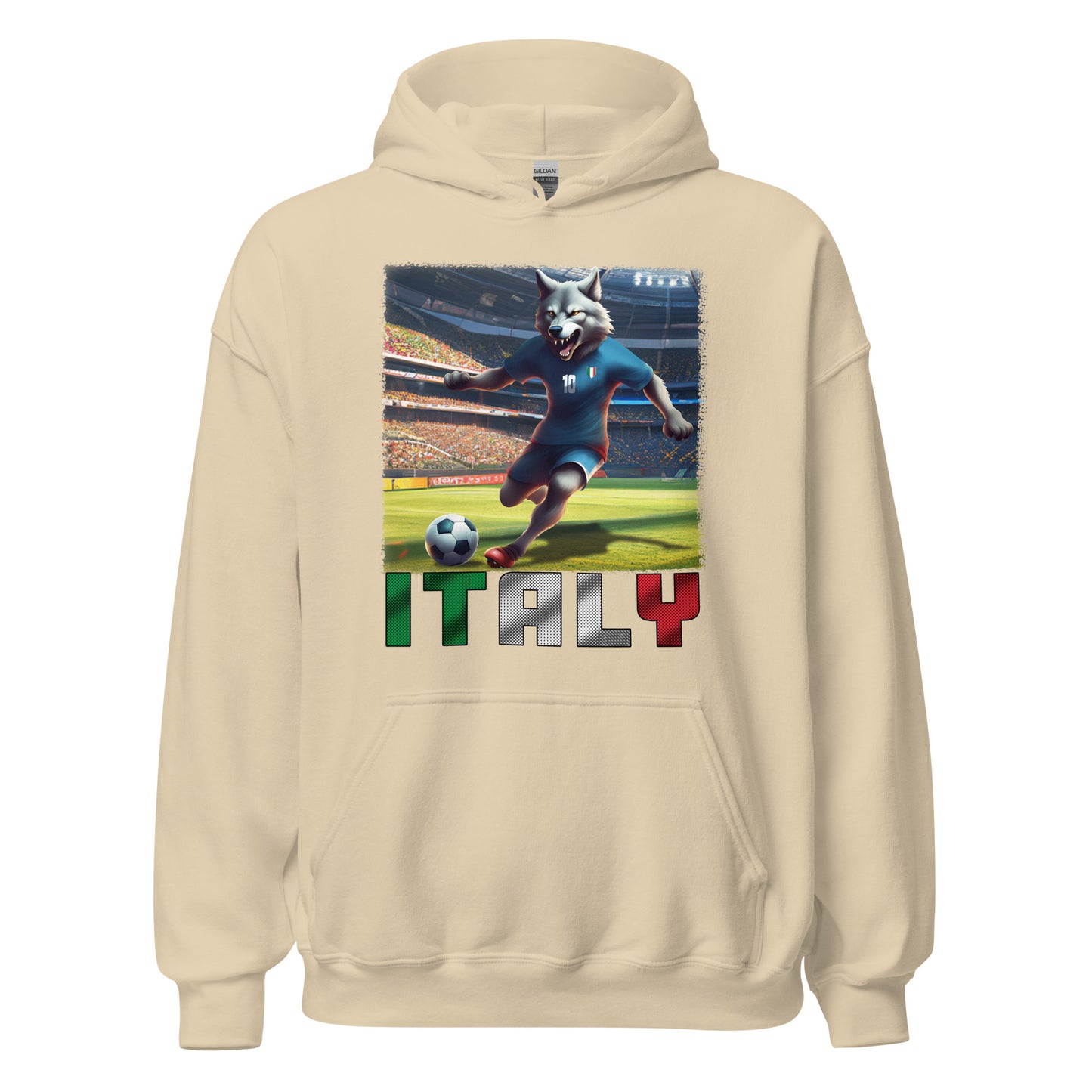 Italien EM Fußball Trikot Alternative Unisex-Kapuzenpullover