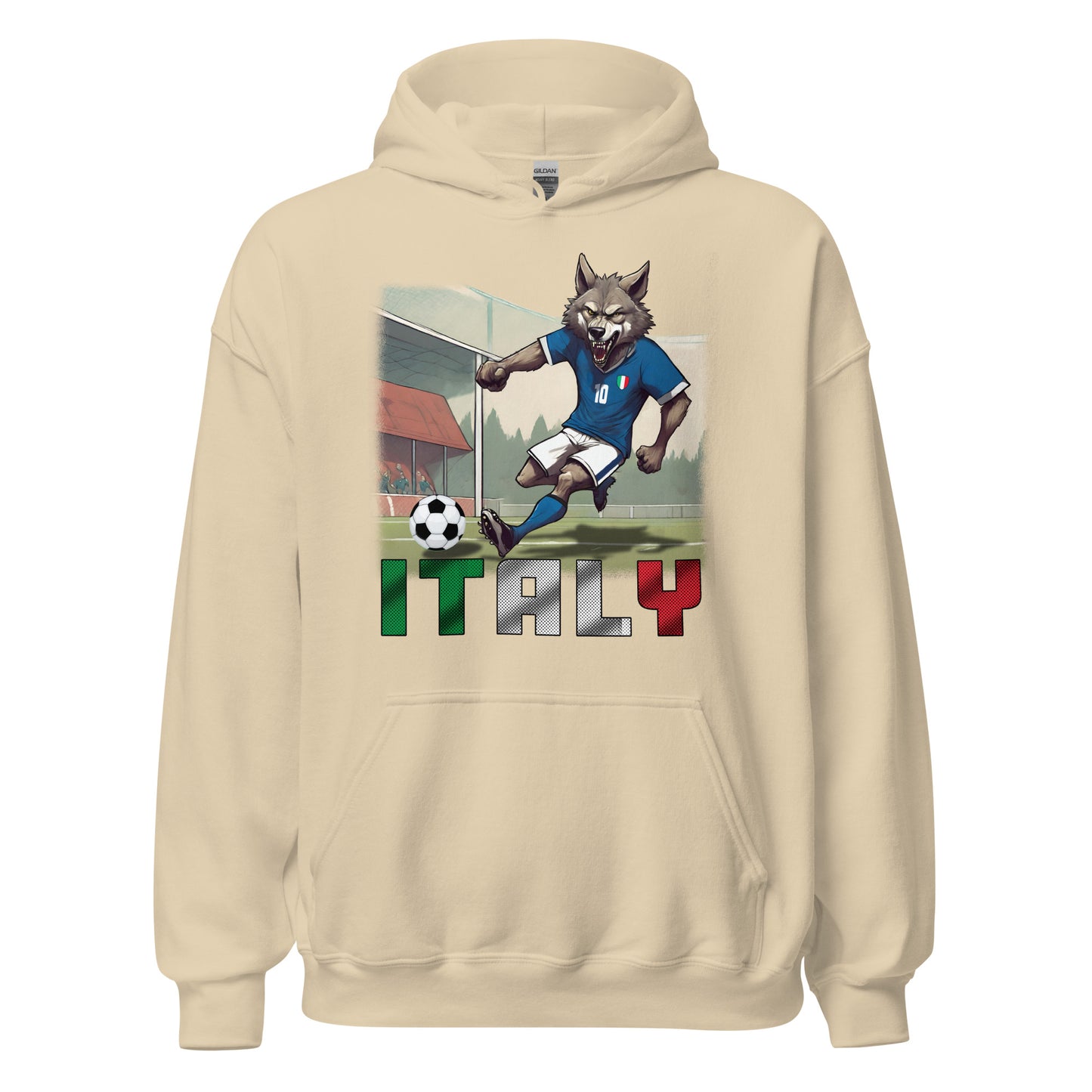 Italien EM Fußball Trikot Alternative Unisex-Kapuzenpullover