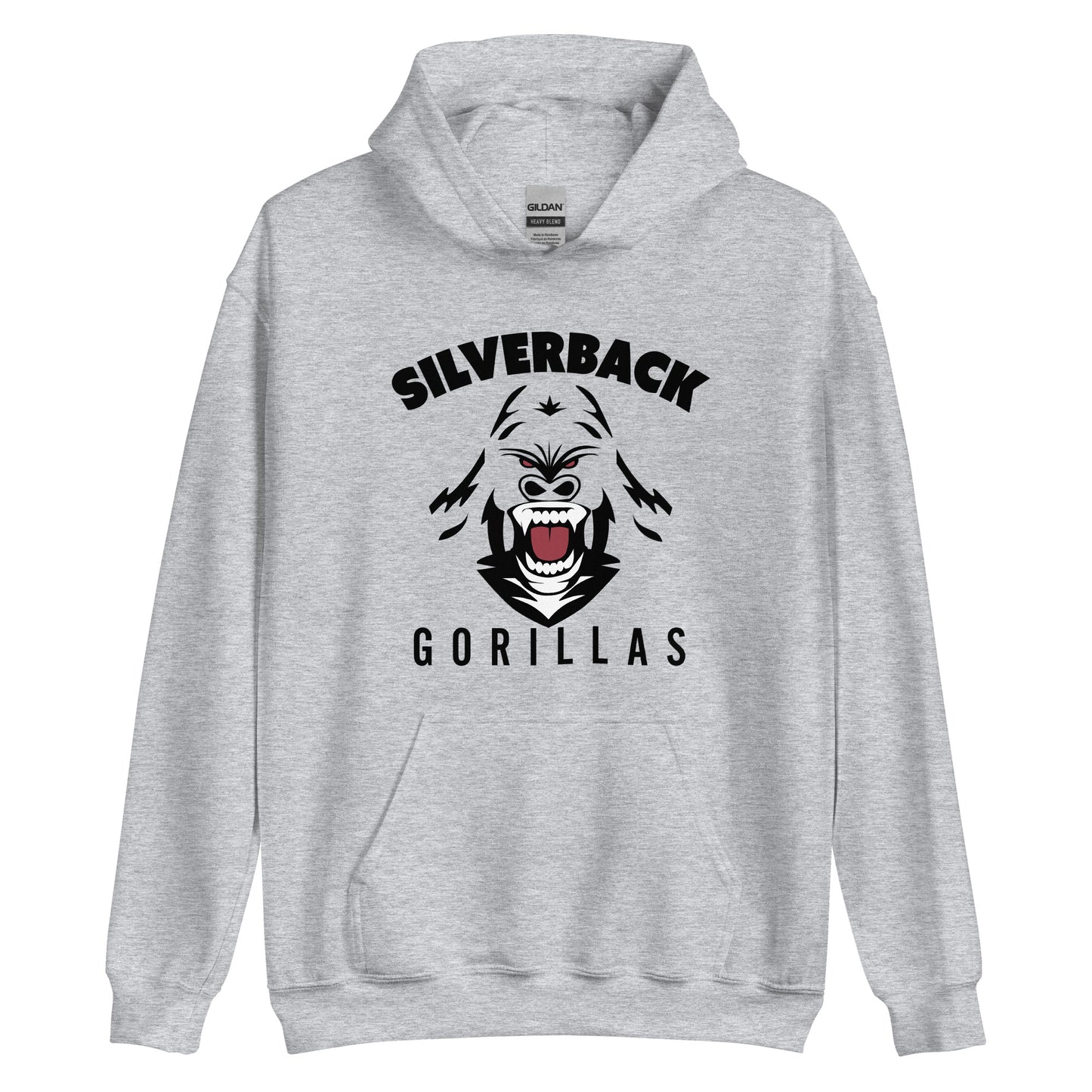 Unisex hoodie "Silverback Gorillas"