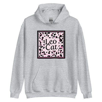 Frauen-Kapuzenpullover Leopard Design "Leo Cat"