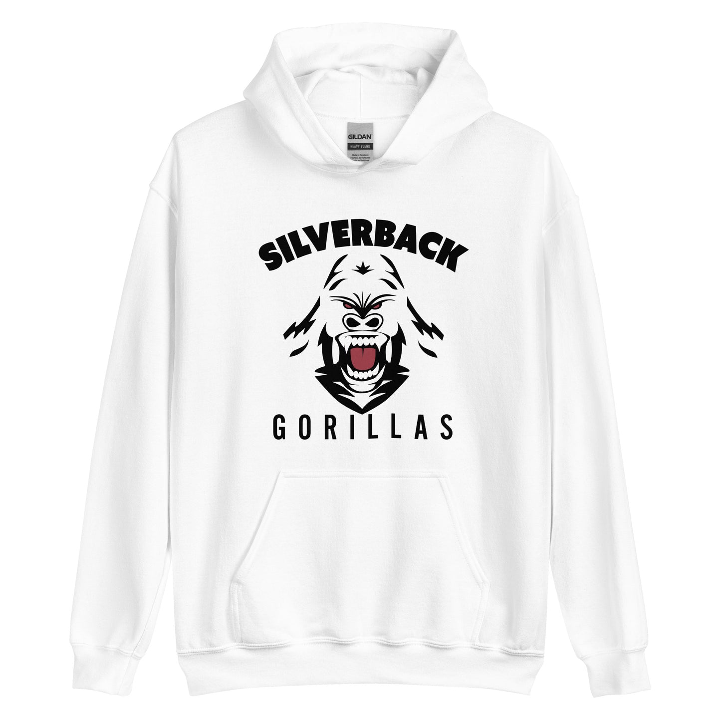 Unisex hoodie "Silverback Gorillas"