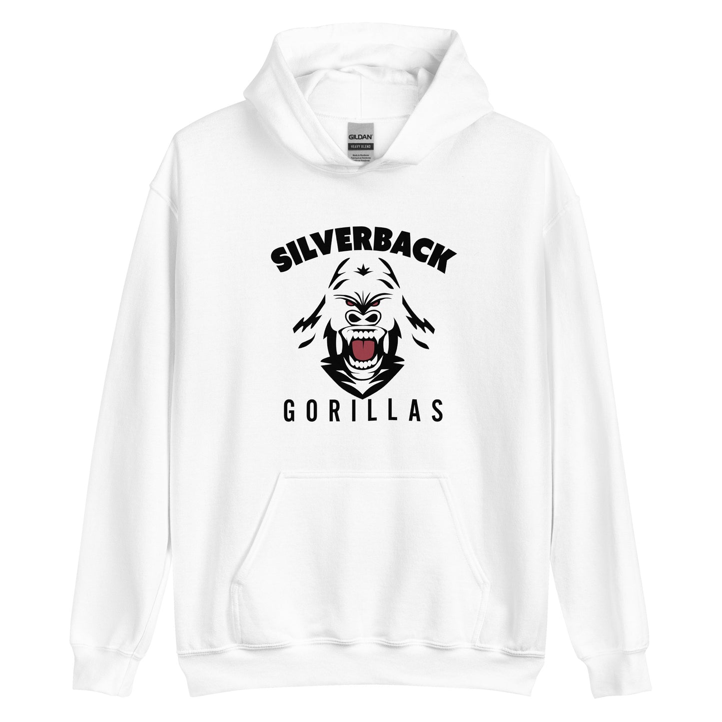 Unisex-Kapuzenpullover "Silverback Gorillas"