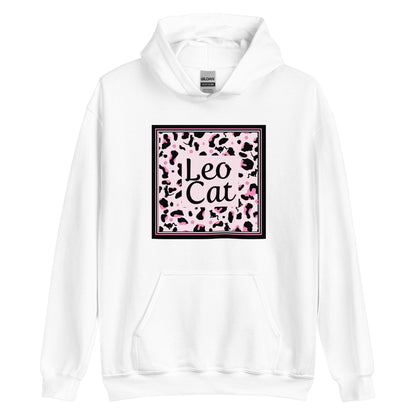 Frauen-Kapuzenpullover Leopard Design "Leo Cat"