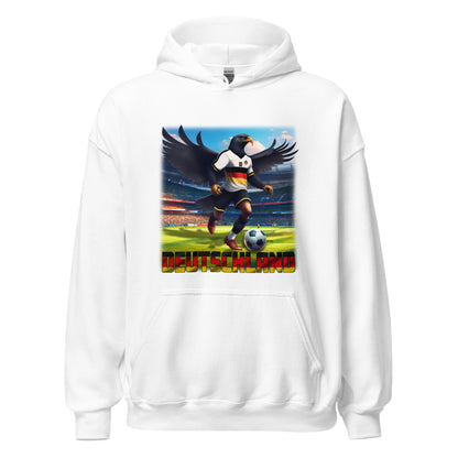 Deutschland EM Fußball Trikot Alternative Unisex Hoodie