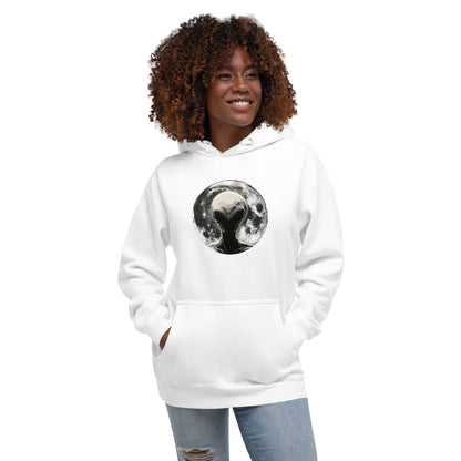 Alien Moon Unisex-Kapuzenpullover