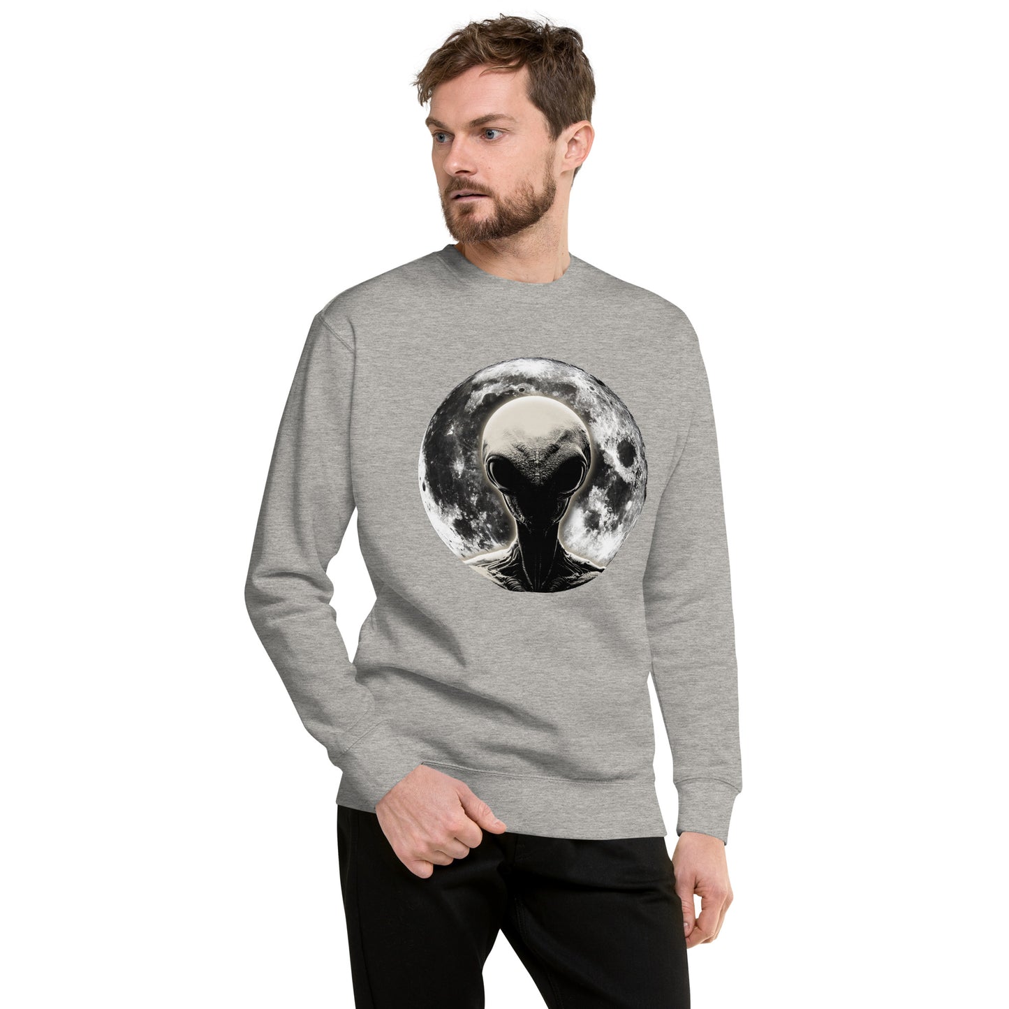 Alien Moon Unisex-Premium-Pullover