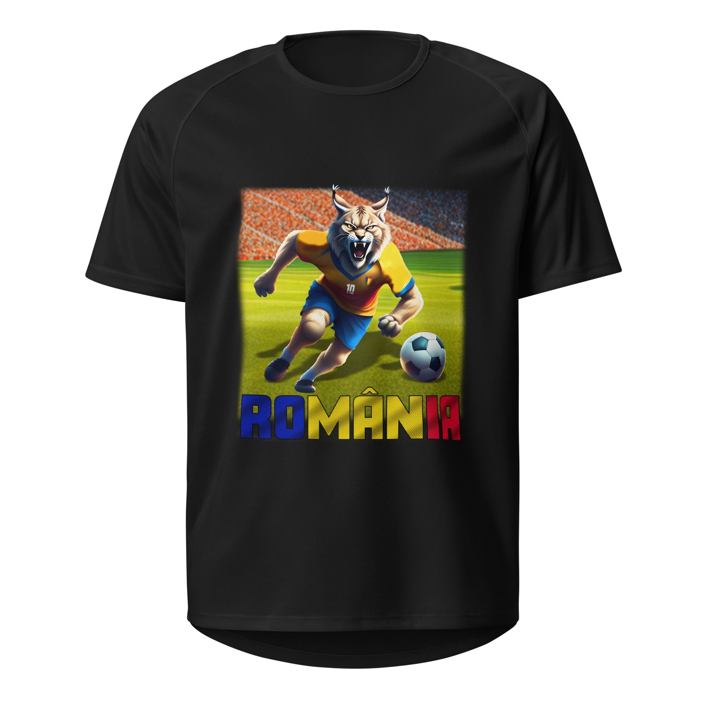 Rumänien EM Fußball Trikot Alternative Unisex Sport-Trikot