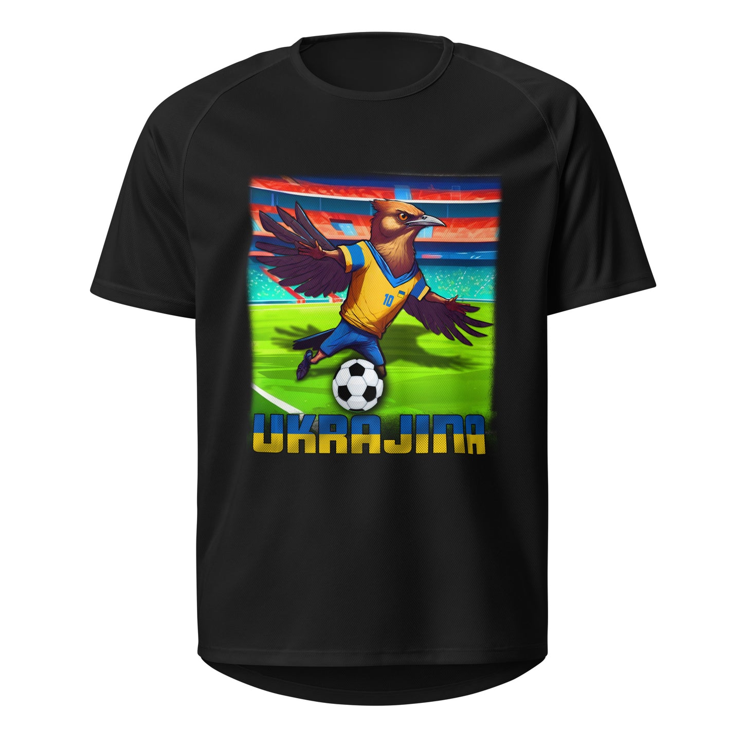 Ukraine EM Fußball Trikot Alternative Unisex Sport-Trikot