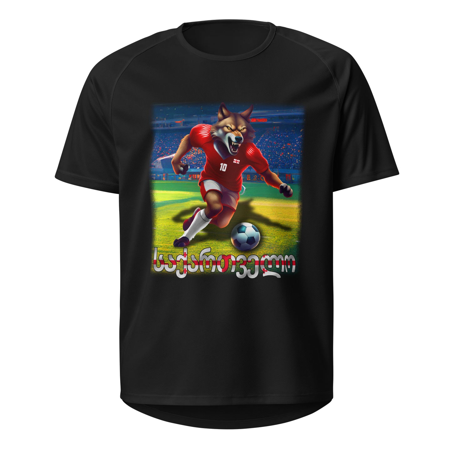 Georgien EM Fußball Trikot Alternative Unisex Sport-Trikot