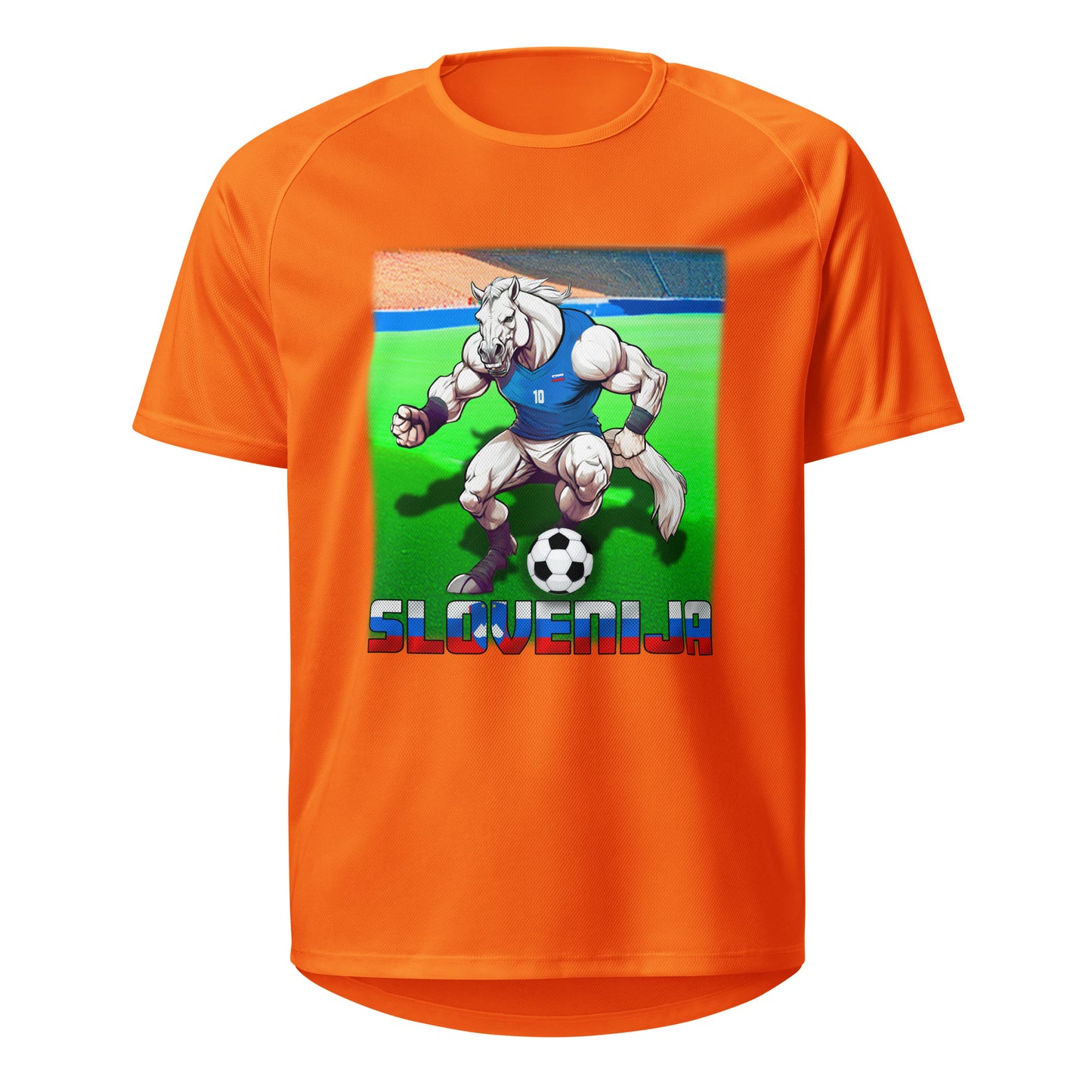 Slowenien EM Fußball Trikot Alternative Unisex Sport-Trikot