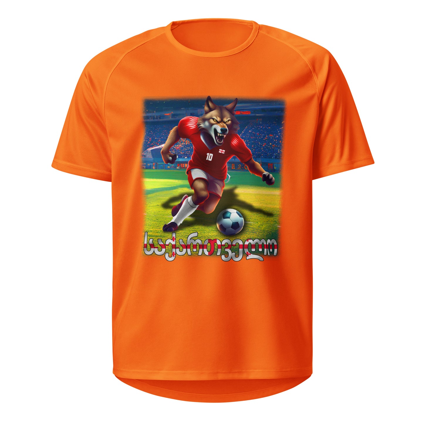 Georgien EM Fußball Trikot Alternative Unisex Sport-Trikot