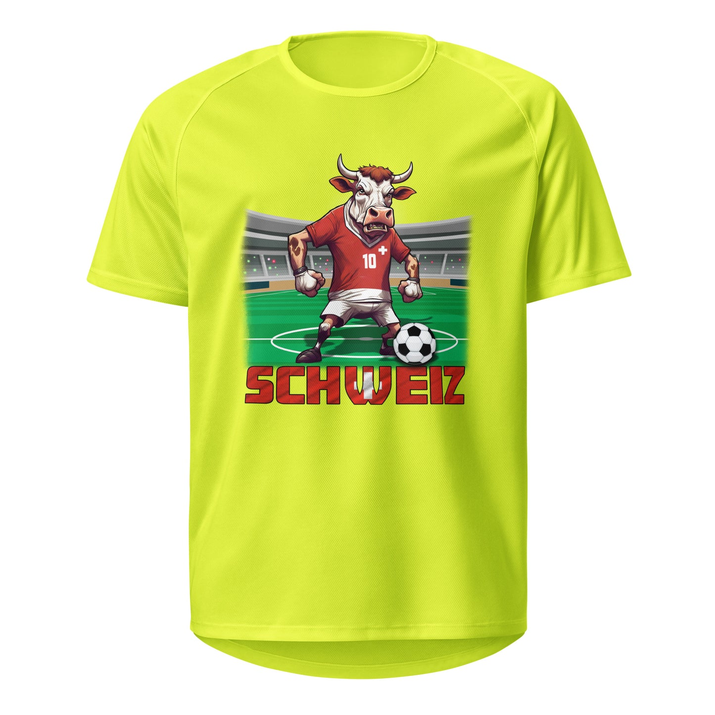 Maillot de football du championnat d'Europe de suisse, maillot de sport unisexe