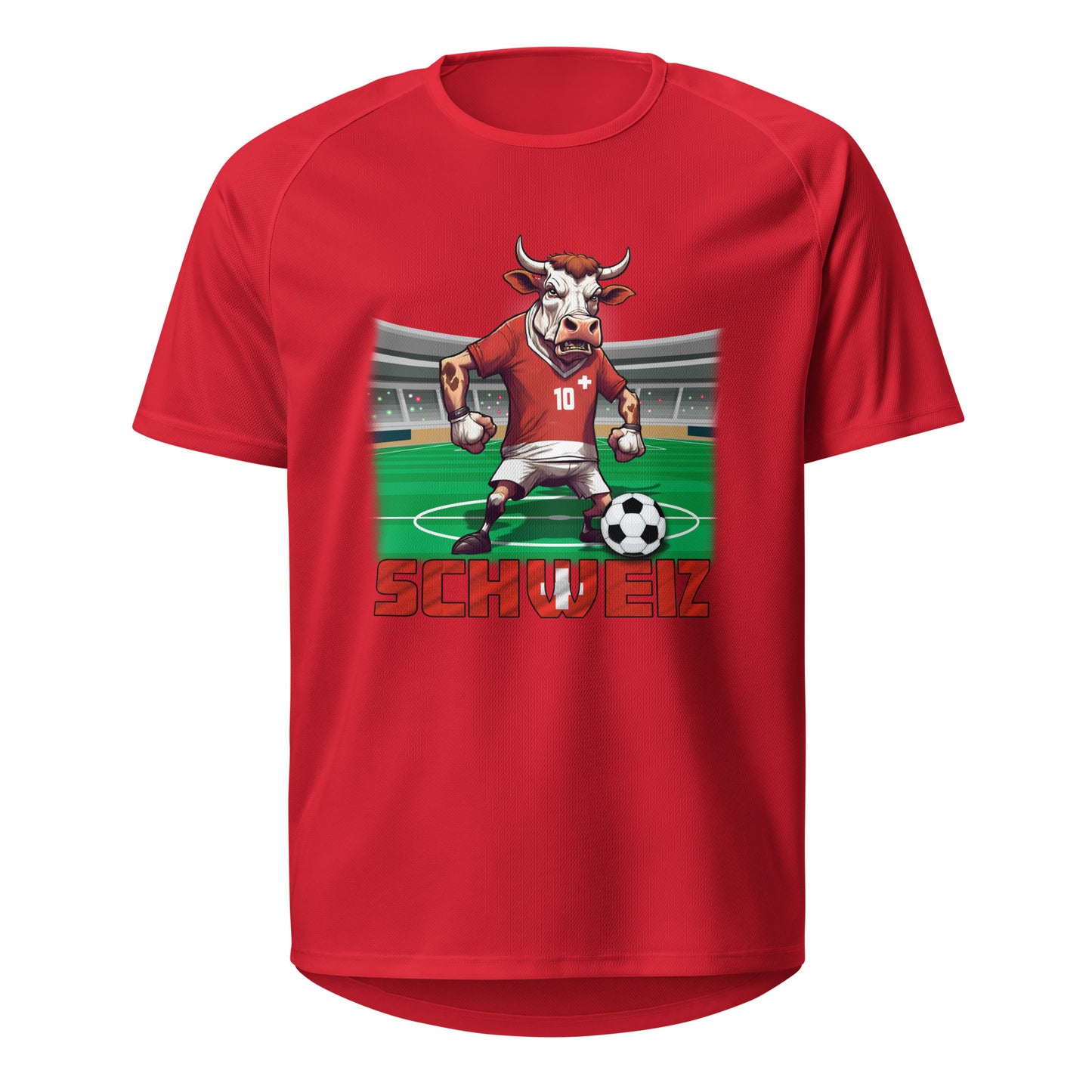 Maillot de football du championnat d'Europe de suisse, maillot de sport unisexe