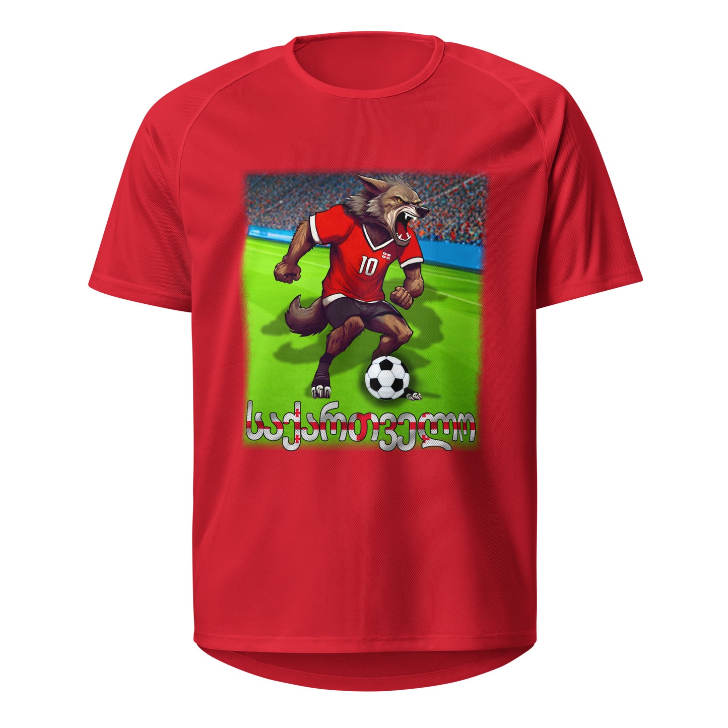 Georgien EM Fußball Trikot Alternative Unisex Sport-Trikot