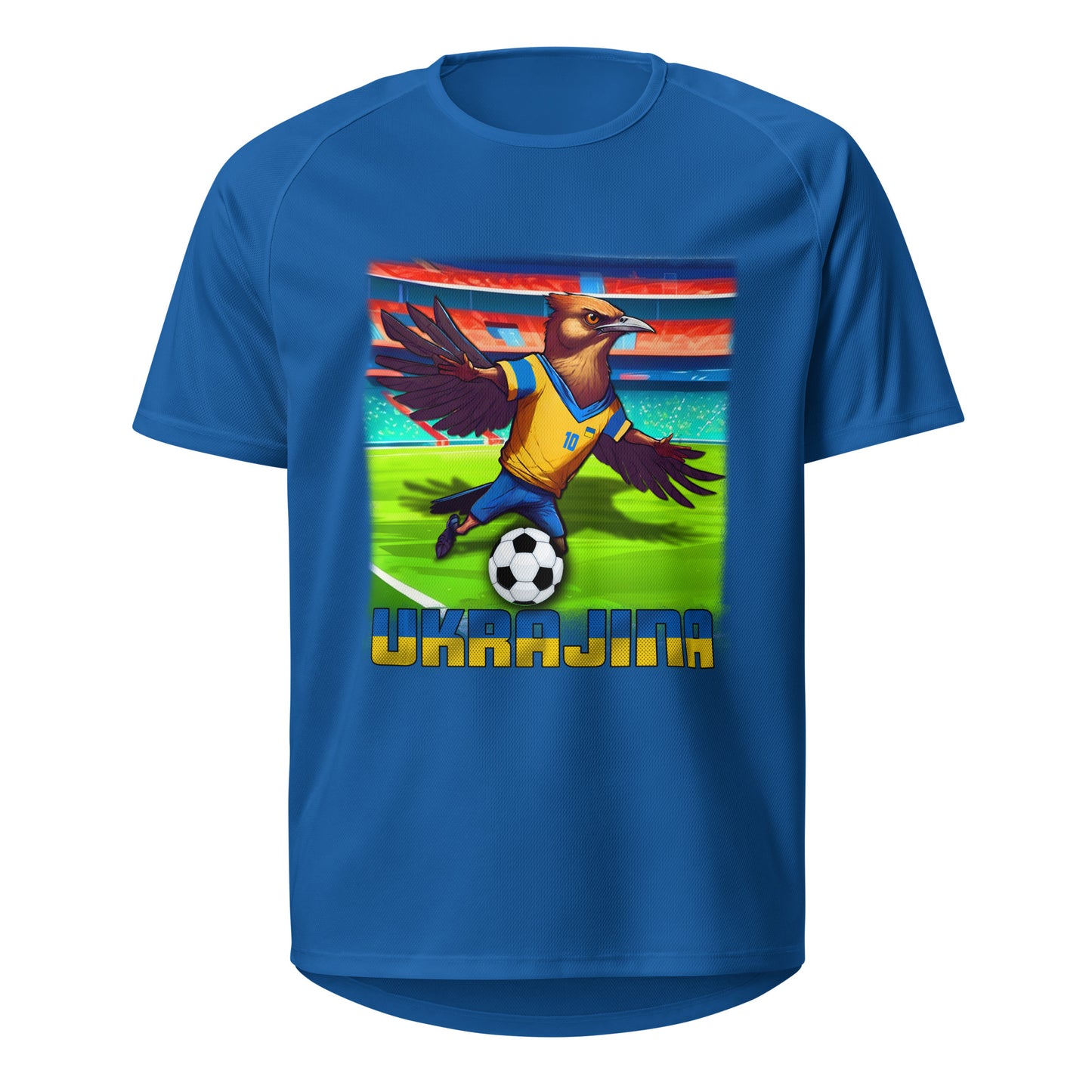 Ukraine EM Fußball Trikot Alternative Unisex Sport-Trikot