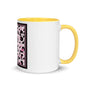 Tasse mit farbiger Innenseite Leopard Design "Leo Cat"