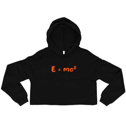 Crop-Hoodie "E=mc²"