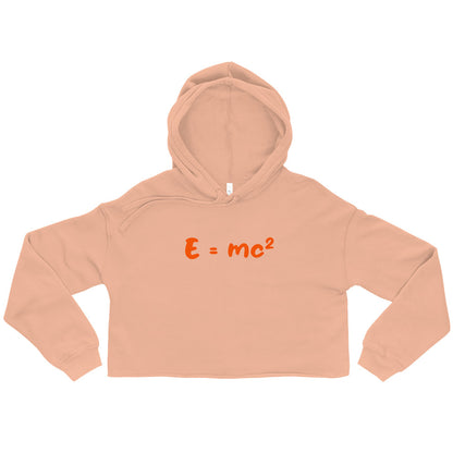 Crop-Hoodie "E=mc²"