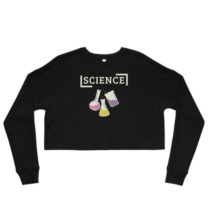 Crop-Pullover "Science"