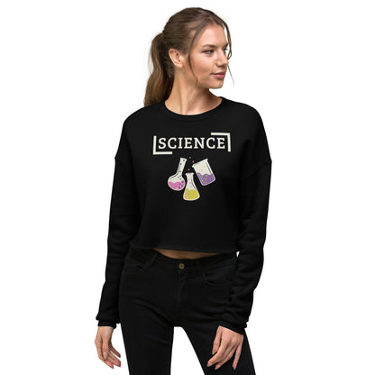 Crop-Pullover "Science"