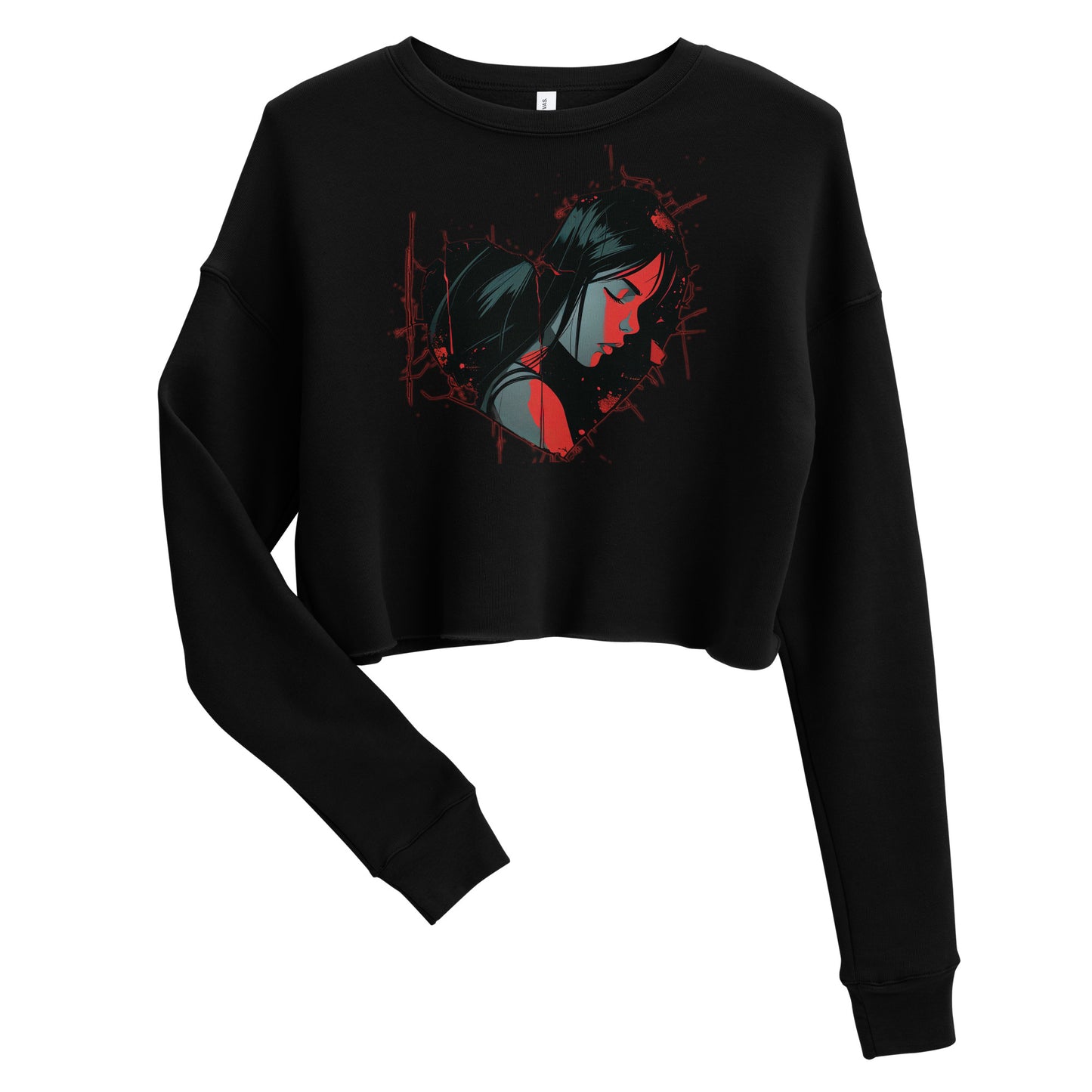 Heartbreak Crop Sweatshirt