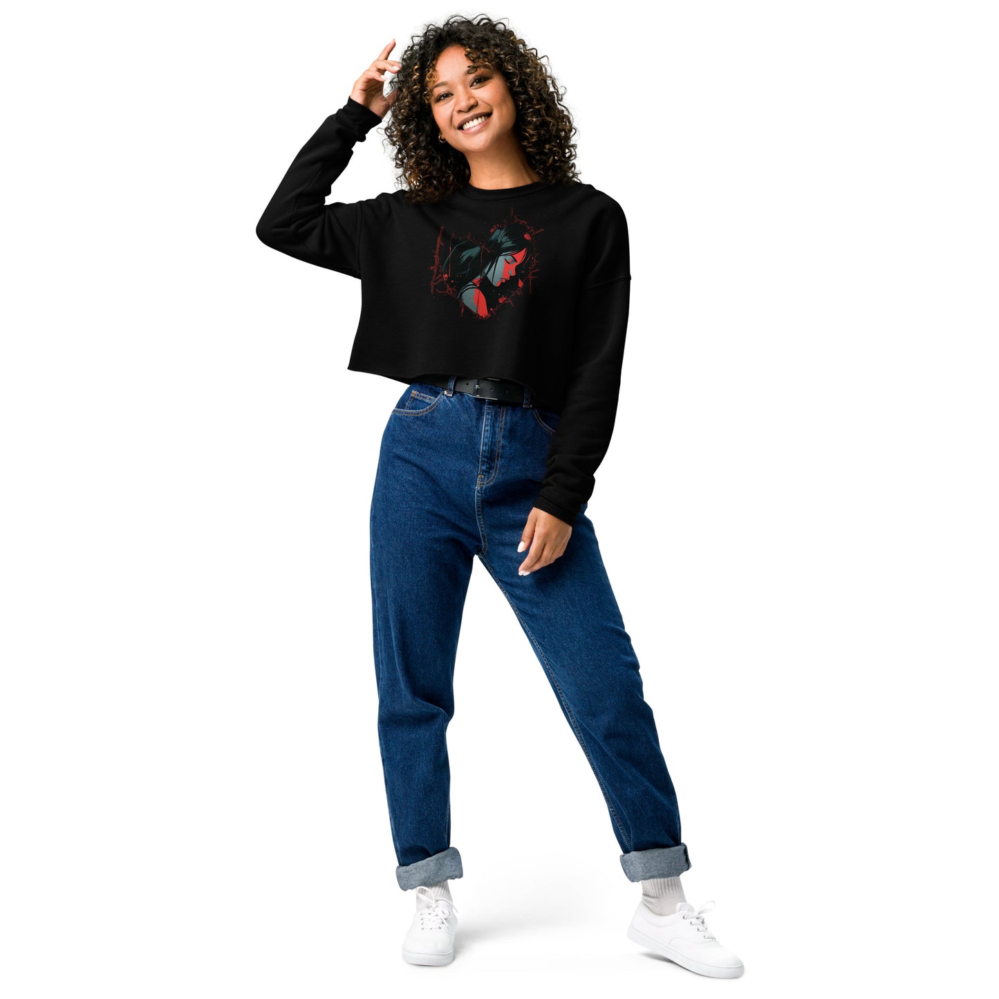 Heartbreak Crop Sweatshirt