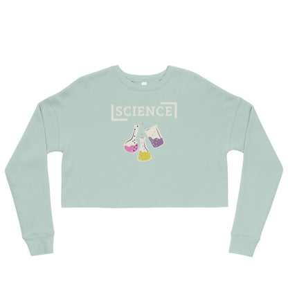 Crop-Pullover "Science"