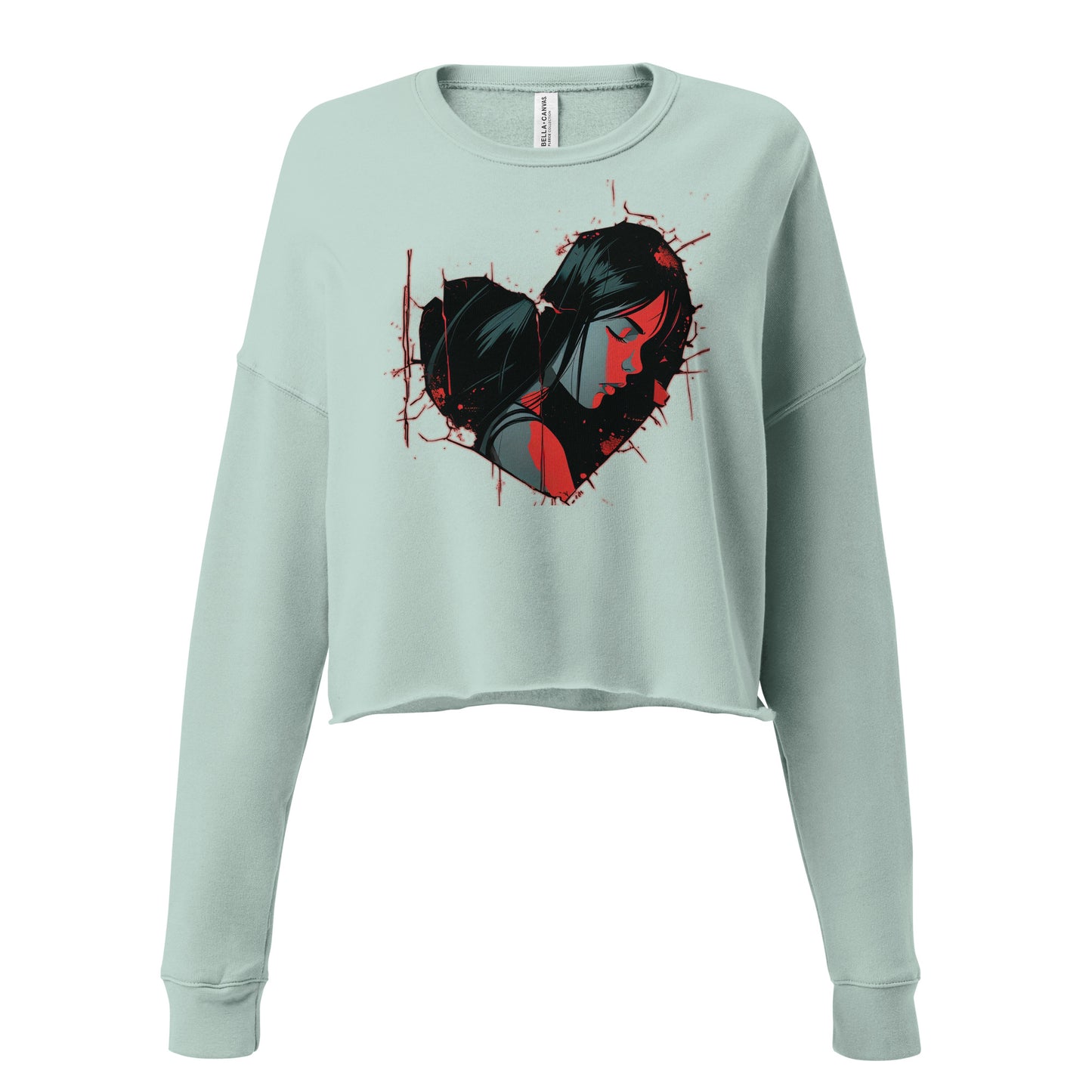 Heartbreak Crop Sweatshirt