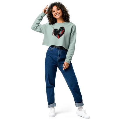 Heartbreak Crop Sweatshirt