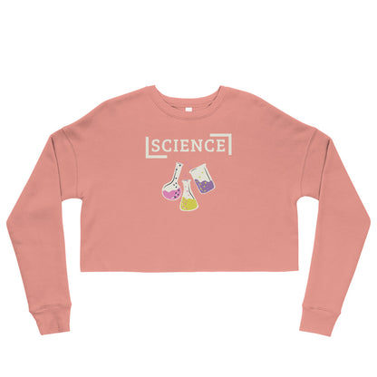 Crop-Pullover "Science"