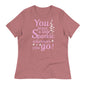 Lockeres Damen-T-Shirt "You leave a little Sparkle wherever you go!"