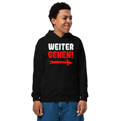 Heavy-Blend Hoodie für Jugendliche "Weitergehen"