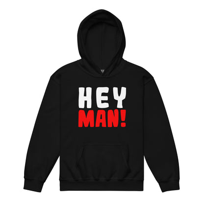 Heavy-Blend Hoodie für Jugendliche "Hey man!"