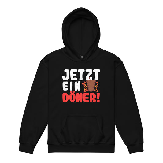 Heavy-Blend Hoodie für Jugendliche "Jetzt ein Döner"