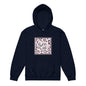 Heavy-Blend Hoodie für Mädchen Leopard Design "Leo Cat"